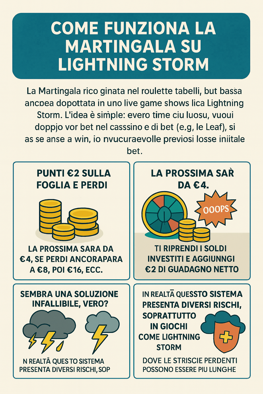 Strategie Aggressive: Martingala, Progressioni e l’Illusione del Recupero